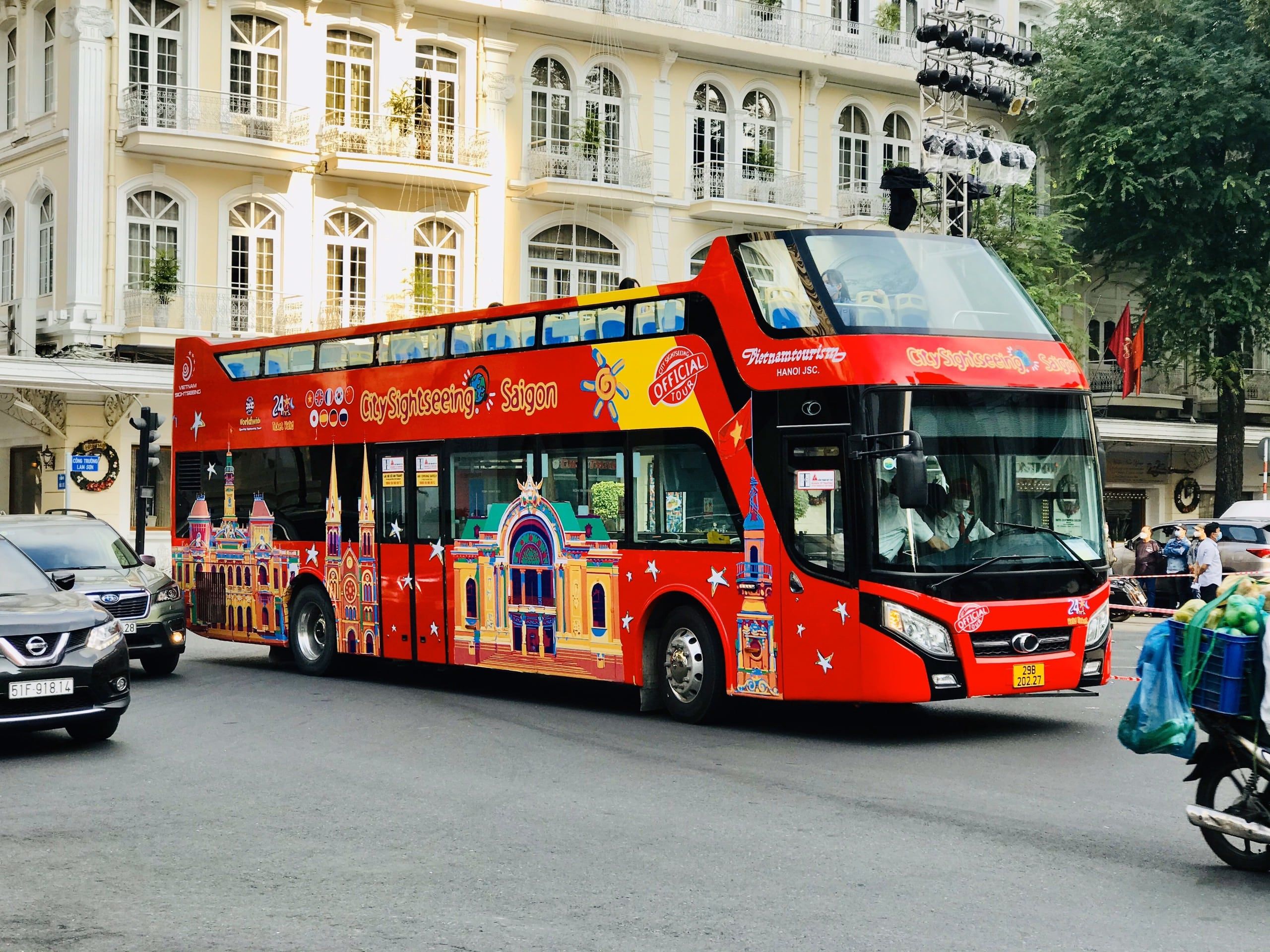 Sightseeing Double-Decker Bus Ticket by City Sightseeing in Hồ Chí Minh