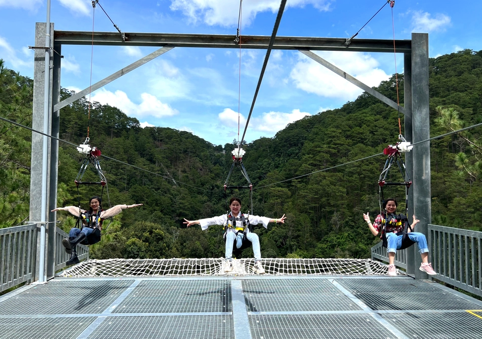 Zipline Experience at Datanla Waterfall