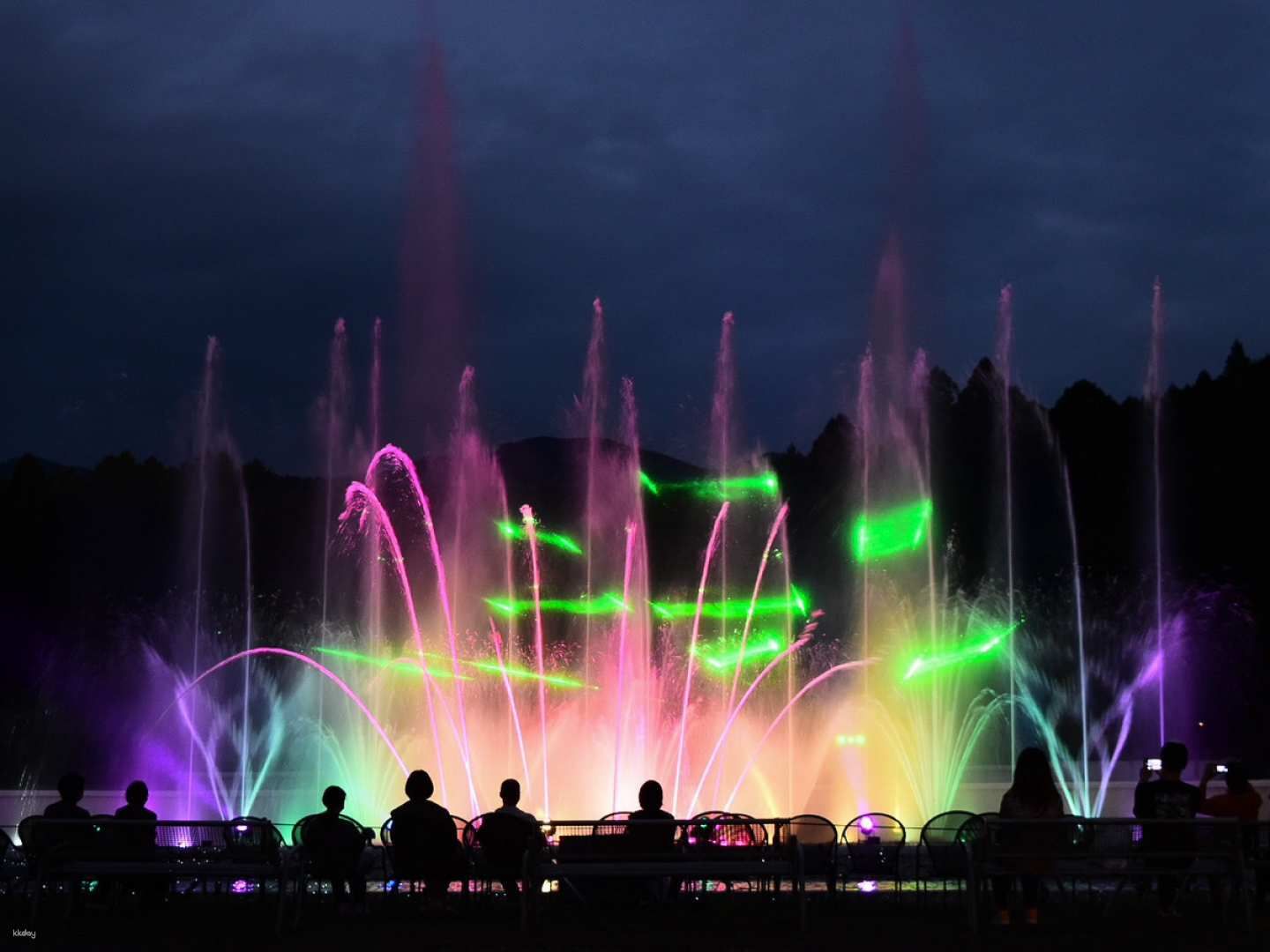 Tokinosumika Fountain Laser Show Admission Ticket