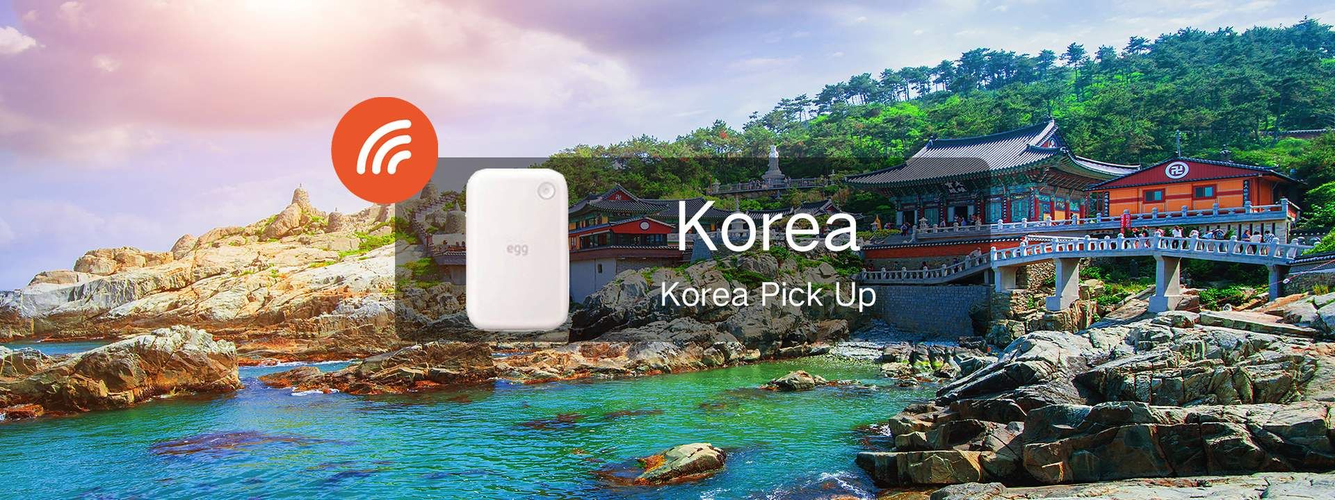 4G WiFi (KR Airport Pick Up) for South Korea from KT Olleh