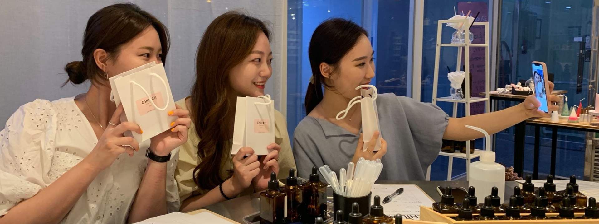 Perfume Making Class Experience at CHILLAX Scent Studio in Busan