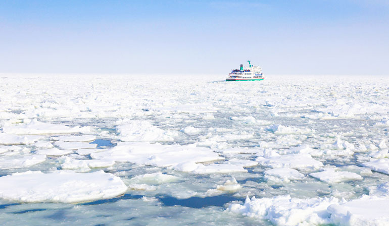 Japan Hokkaido Sapporo Sounkyo Monbetsu Ice Breaker 6 Days 4 Nights GOJP9850